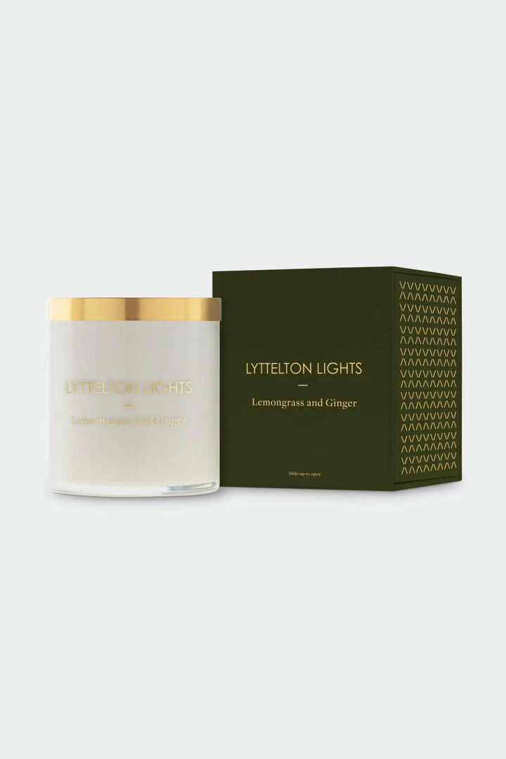 Lyttelton Lights Large NZ Made 90hr Candle