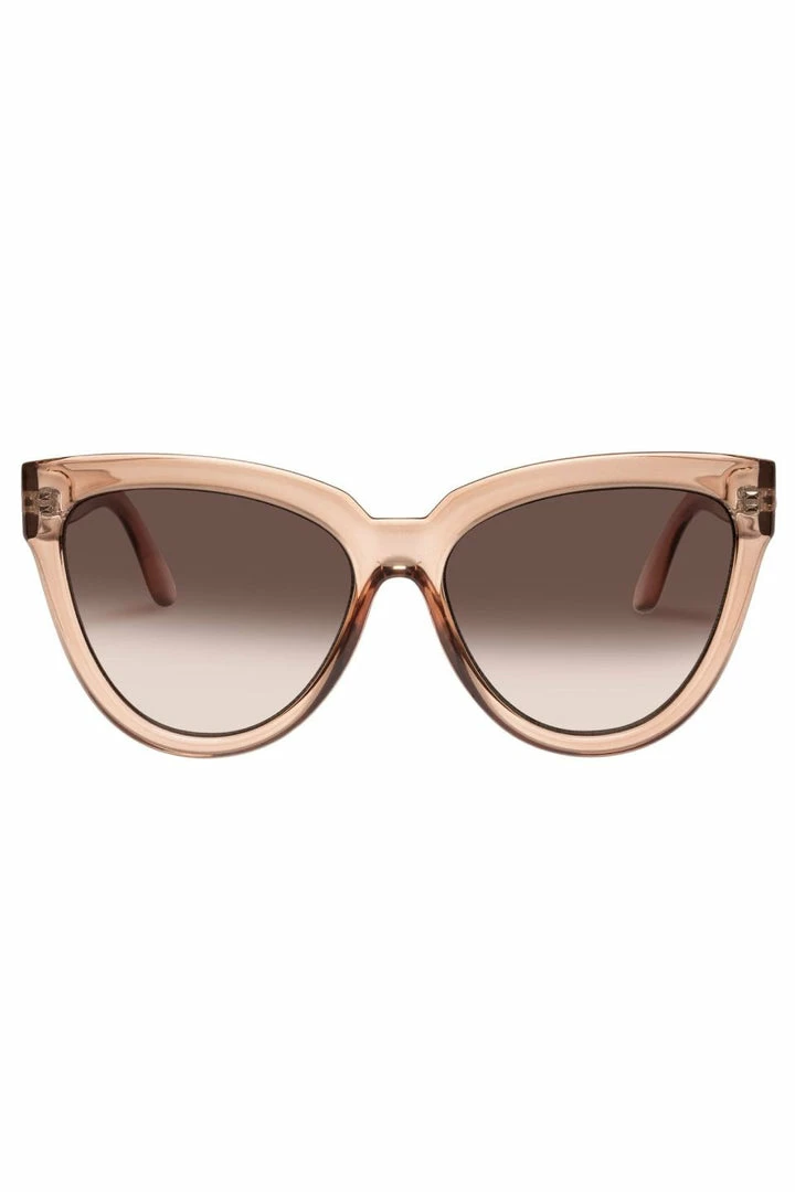 Le Specs Liar Liar Champagne Crystal Khaki Grad Lens Sunglasses Accessories