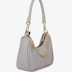 Saben Accessories Odette Glacier Shoulder Bag With Gold Chain Detail