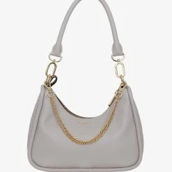 Saben Accessories Odette Glacier Shoulder Bag With Gold Chain Detail