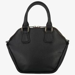 Saben Accessories Liv Black Croc Leather Hand Bag