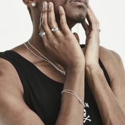 Stolen Love Claw Blue Quartz Heart Stud Earrings