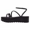 Solsana Accessories Loxley Platform Black Wedge