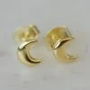 Sophie Luna Lover Stud Earrings Gold Accessories