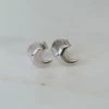 Sophie Accessories Luna Lover Stud Earrings Silver
