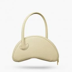 Rey Luna Pistachio Mini Half Moon Bag