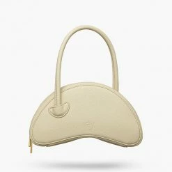 Rey Luna Pistachio Mini Half Moon Bag