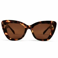 Reality Eyewear Mulholland Large Cats Eye Tortoise Sunglasses Accessories