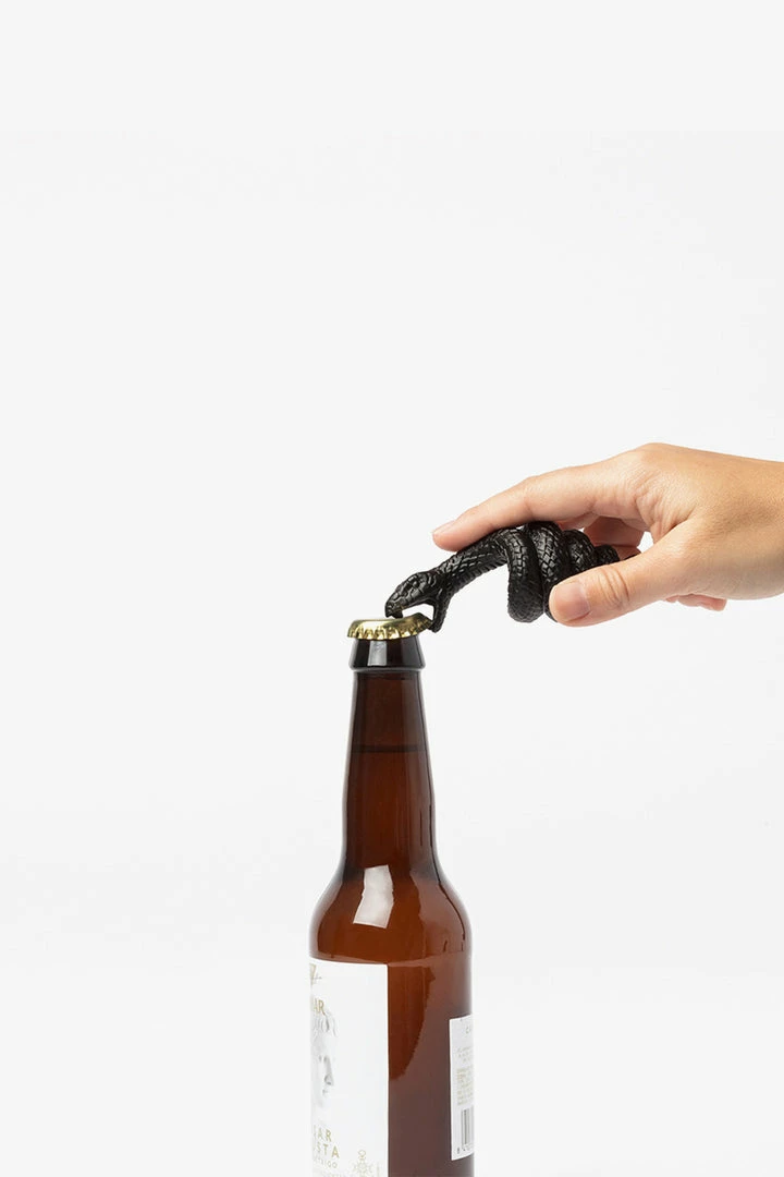 Doiy Mamba Bottle Opener Black Table & Kitchen