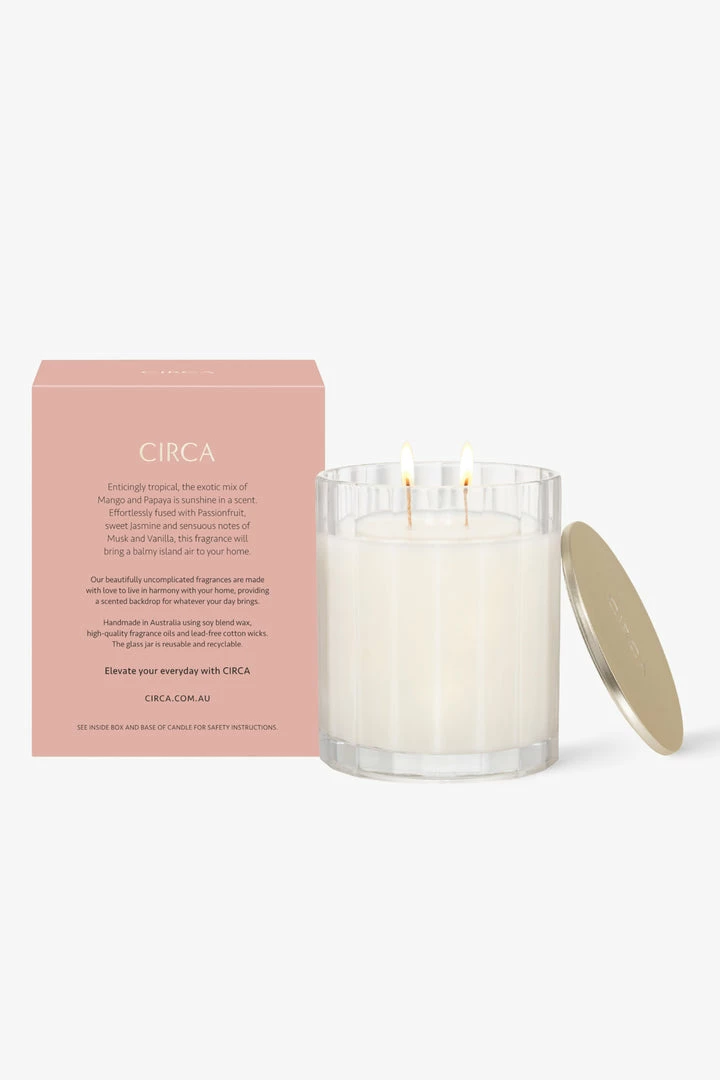 Circa Home Home & Beauty CH Mango + Papaya Candle 350g