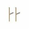 Pilgrim Marta Small Bar Stud Earrings Gold