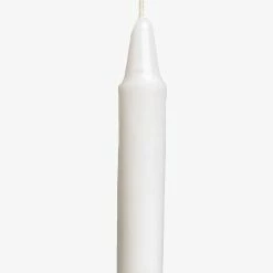 Master + Jack Martha White Candle Unscented H24cm X 2cm Living & Decor