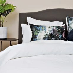 Kerridge Cushion, Throws & Linen Matlas Harper King White Duvet Set