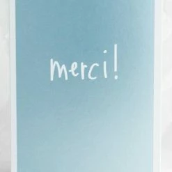 Crushes Merci Blue Metallic Card Support Local Gifts