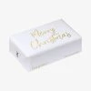 Huxter Merry Christmas White Gold Foil Lemongrass Soap