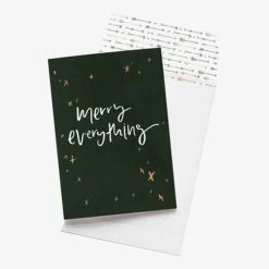 Emma Kate Home & Beauty Merry Everything Christmas Greeting Card