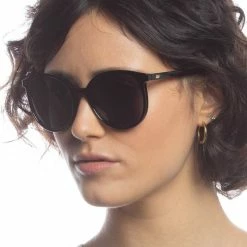 Le Specs Momala Round Black Sunglasses Accessories