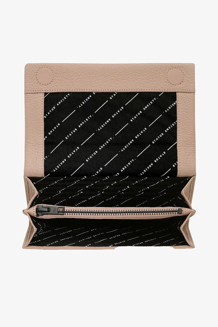 Status Anxiety Accessories Nevermind Dusty Pink Wallet