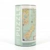 100% NZ NZ Tourist Map Mint Green Jigsaw Puzzle 500pc