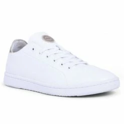 Woden Jane White Leather Sneakers