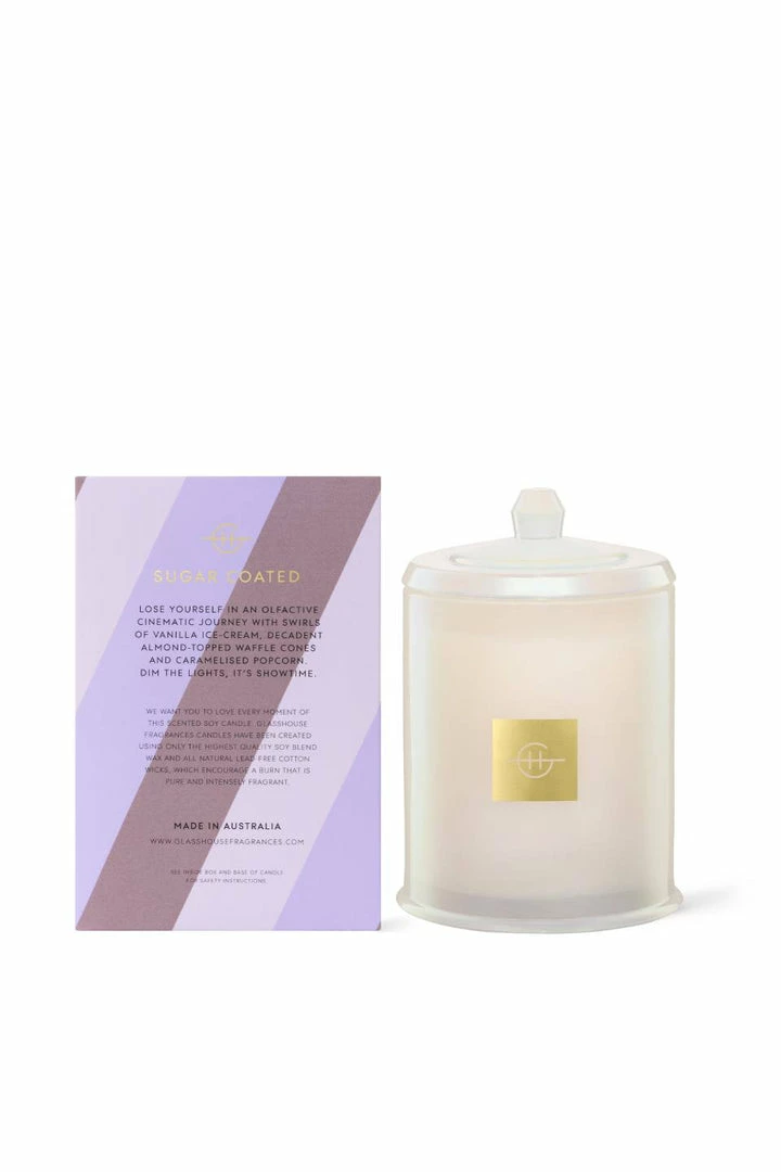 Glasshouse 380g Triple Scented Movie Night Limited Edition Candle