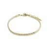 Pilgrim Talia Flat Snake Chain Gold Bracelet