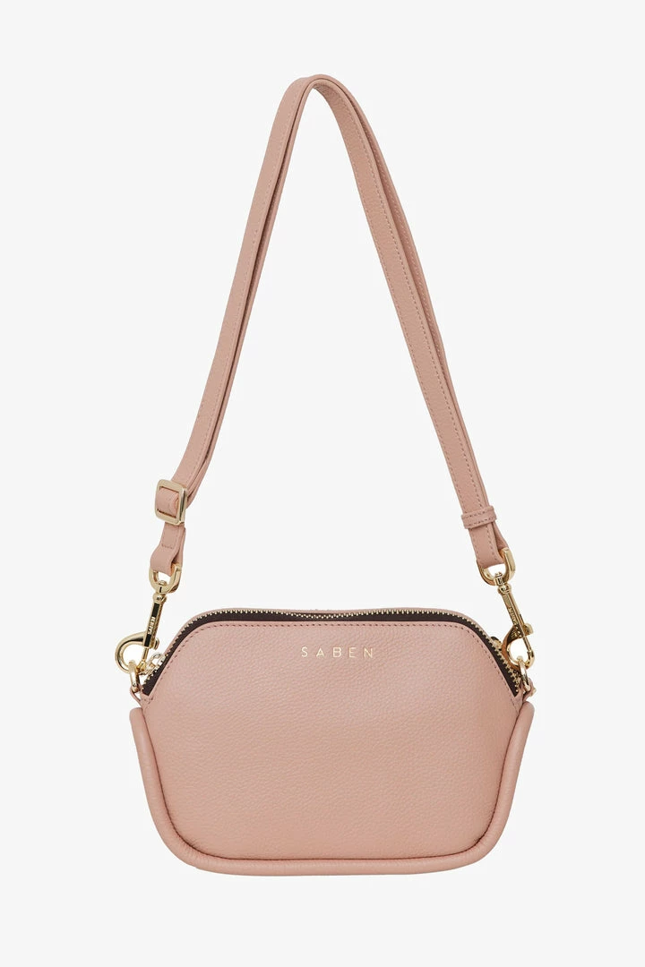 Saben Odile Tea Rose Rectangle Shoulder Bag