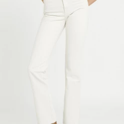 Rollas Original Straight White Salt Denim Jean