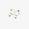 Stolen Purity Sleeper Pearl Earrings Silver Accessories