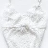 Queen Of The Foxes Strappy White Lace Bralette Tops & Tees