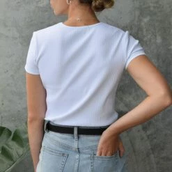 Among The Brave Fashion Edie Relaxed Blue Denim Shorts