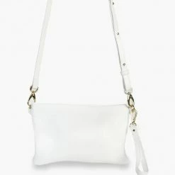 Federation Ryder Meringue White Crossbody Small Clutch Bag Accessories