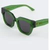 Isle Of Eden Accessories Rae Green Sunglasses