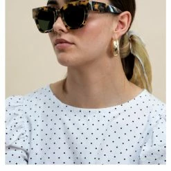 Isle Of Eden Rae Tortoise Sunglasses