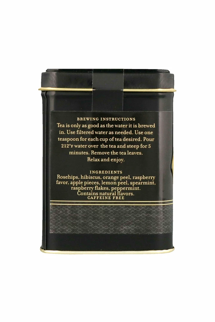 Harney + Sons Raspberry Herbal Loose Leaf Tea 112g Eat & Drink