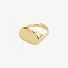 Pilgrim Restoration Gold Signet Ring