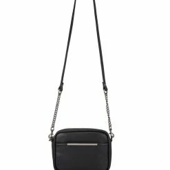 Status Anxiety Accessories Cult Crossbody With Chain Black Bag