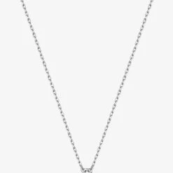Ania Haie Under Lock + Key Fine Padlock Silver Necklace