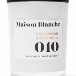 Maison Blanche Home & Beauty Small Cedarwood & Patchouli Candle 60g