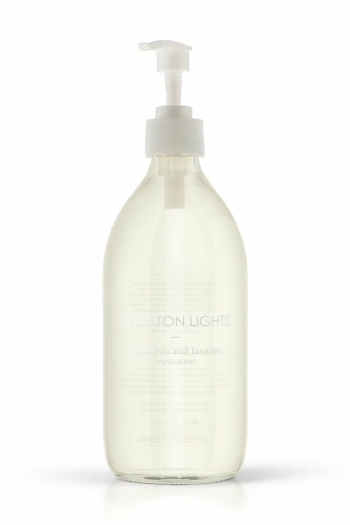 Lyttelton Lights Support Local Gifts Liquid Hand Wash 490ml Sweet Pea + Jasmine