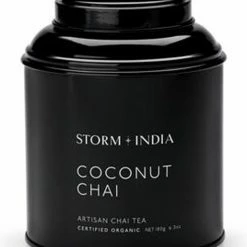 Storm + India Tea Organic Coconut Chai Tea Tin