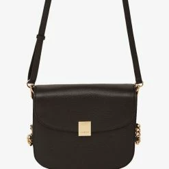 Saben Blaise Black Leather Crossbody Bag