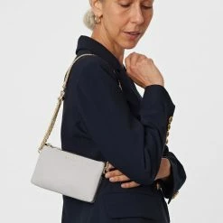 Saben Lily Crossbody Glacier Bag With Chain