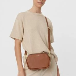Saben Odile Tan Rectangle Shoulder Bag