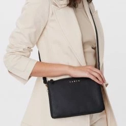 Saben Tilly's Big Sis Crossbody Black Large Clutch