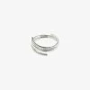 Pilgrim Accessories Serenity Silver Fine Crystal Ring