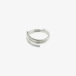 Pilgrim Accessories Serenity Silver Fine Crystal Ring