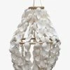Le Forge Shell White Chandelier 45cm