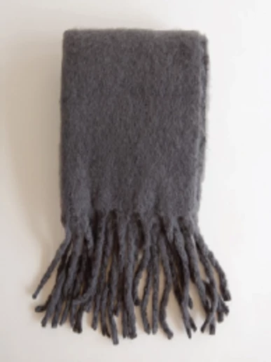 Sophie So Snug Grey 50% Recycled Polyester 50% Polyester Scarf