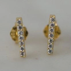 Sophie Sparkle Bar Stud Earrings Accessories